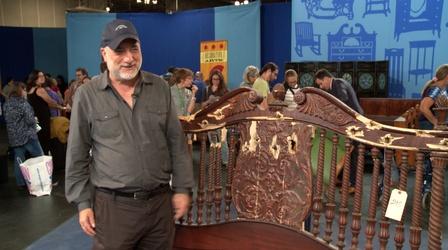 Video thumbnail: Antiques Roadshow Owner Interview: "The Godfather, Part II" Headboard