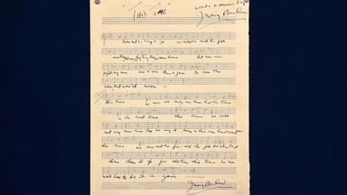Appraisal: 1943 Irving Berlin Signed Manuscript
