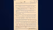 Appraisal: 1943 Irving Berlin Signed Manuscript