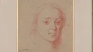 Web Appraisal: Red & White Chalk Drawing, ca. 1770