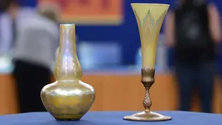 Appraisal: Tiffany Glass Vases