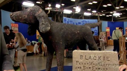 Video thumbnail: Antiques Roadshow Appraisal: 1948 Blackie Sculpture & Headstone