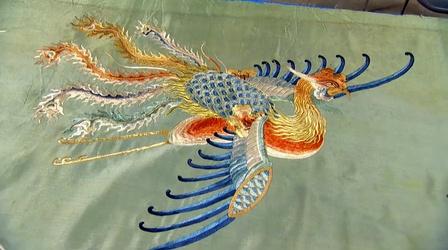 Video thumbnail: Antiques Roadshow Appraisal: Chinese Embroidered Silk Textile, ca. 1850