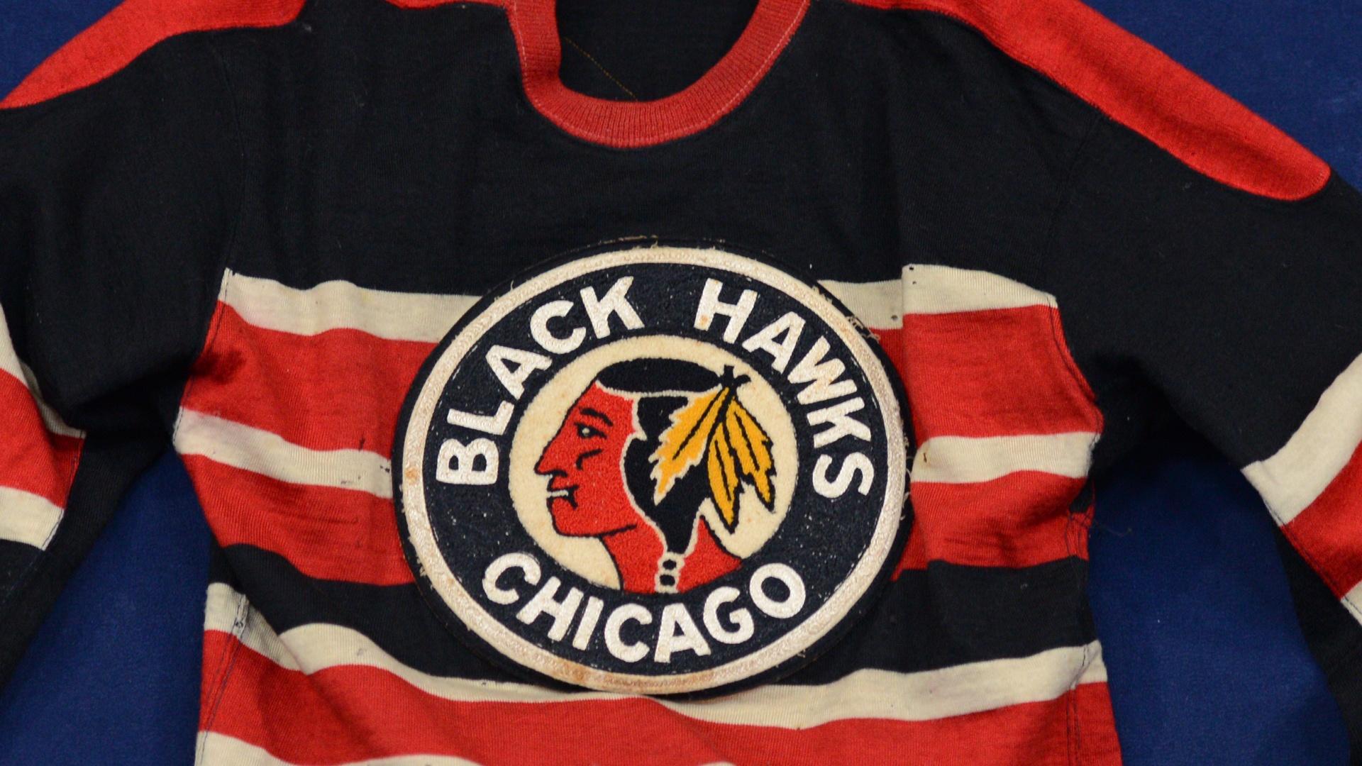 Chicago Blackhawks CCM 1935-37 replica - Jersey - Black