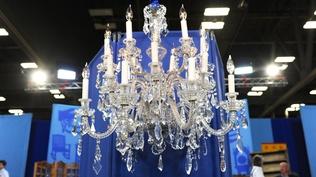 Appraisal: Late-19th-Century French Crystal Chandelier