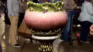 Appraisal: Austrian Majolica Jardinière on Pedestal, ca. 18