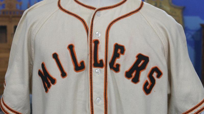 1951 Willie Mays Game Worn Minneapolis Millers Jersey with Photo