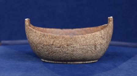 Video thumbnail: Antiques Roadshow Appraisal: Woodlands Carved Ash Burl Bowl, ca. 1800