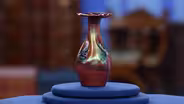 Appraisal: Rindskopf Glass Vase, ca. 1910