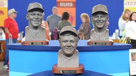 Video thumbnail: Antiques Roadshow Appraisal: Palmer Murphy Hall of Fame Busts