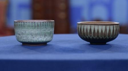 Video thumbnail: Antiques Roadshow Appraisal: Harrison McIntosh Pottery Bowls