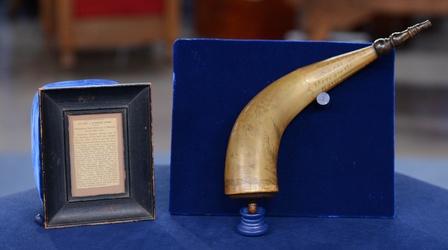 Video thumbnail: Antiques Roadshow Appraisal: 1864 Carved Powder Horn