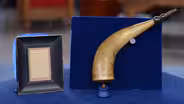 Appraisal: 1864 Carved Powder Horn