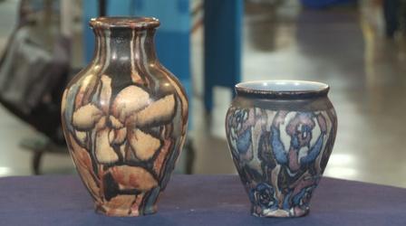 Video thumbnail: Antiques Roadshow Web Appraisal: 1930 & 1931 Rookwood Matte Vases