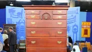 Appraisal: Fake Chippendale-Style Chest-on-Chest