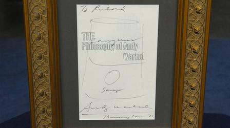 Video thumbnail: Antiques Roadshow Appraisal: 1976 Andy Warhol Illustrated Title Page