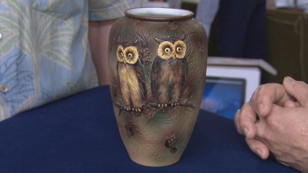 Antiques Roadshow | Appraisal: Morimura Brothers Owl Vase, ca. 1905