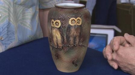 Video thumbnail: Antiques Roadshow Appraisal: Morimura Brothers Owl Vase, ca. 1905