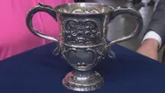 Appraisal: English Silver Loving Cup, ca. 1750