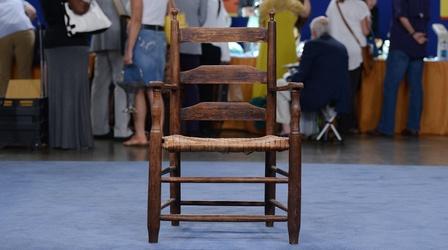 Video thumbnail: Antiques Roadshow Appraisal: Southern Ladderback Chair. ca. 1795