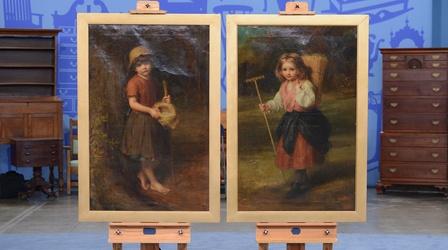 Video thumbnail: Antiques Roadshow Appraisal: 1887 Frank Bramley Oil Paintings