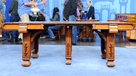 Video thumbnail: Antiques Roadshow Appraisal: American Dining Table, ca. 1895
