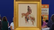 Appraisal: Mid-20th Century Olaf Wieghorst Painting
