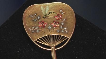 Video thumbnail: Antiques Roadshow Appraisal: French Japanesque Brooch, ca. 1870