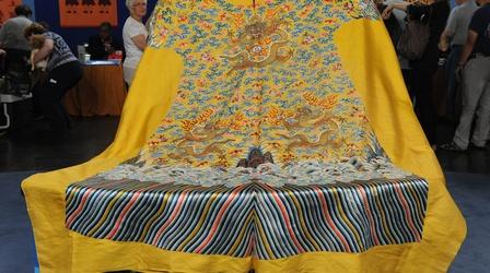 Video thumbnail: Antiques Roadshow Appraisal: Imperial Chinese Uncut Robe, ca. 1880