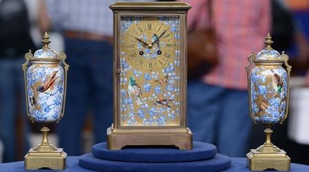 Video thumbnail: Antiques Roadshow Appraisal: French Porcelain Clock Garniture Set, ca. 1875