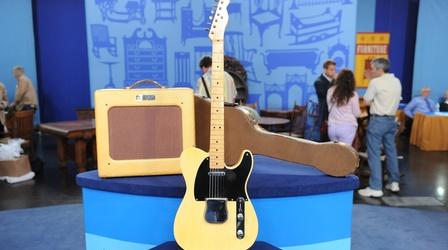 Video thumbnail: Antiques Roadshow Appraisal: 1953 Fender Telecaster with Amp & Case