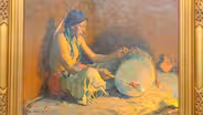 Appraisal: Eanger Irving Couse Painting, ca. 1930