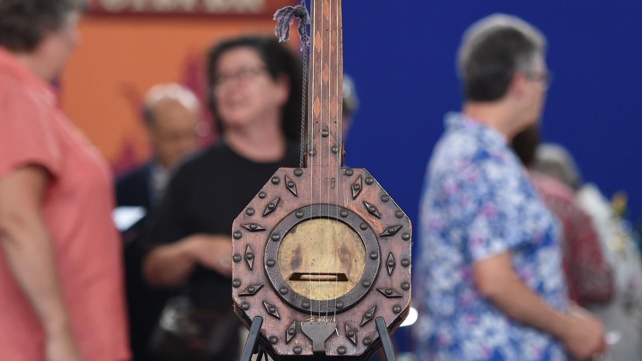 Antiques Roadshow | Appraisal: Folk Art Inlaid Banjo, ca. 1900