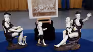Appraisal: 19th C. Troger-Style Ivory & Boxwood Figures
