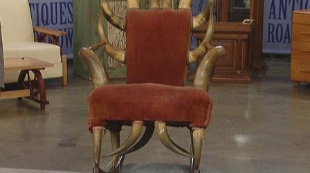 Video thumbnail: Antiques Roadshow Appraisal: Texas Longhorn Rocking Chair