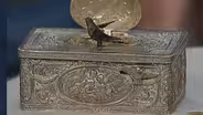 Appraisal: German Silver Music Boxes 