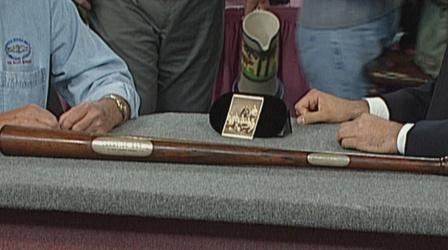 Video thumbnail: Antiques Roadshow Appraisal: 1866 Trophy Baseball Bat