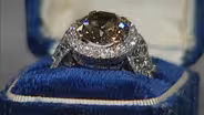 Appraisal: Cognac Diamond Ring, ca. 1920