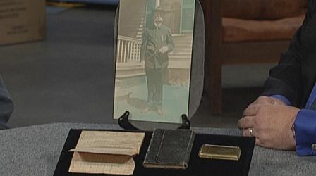 Video thumbnail: Antiques Roadshow Appraisal: Soldier's Diary & Memorabilia