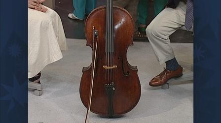 Video thumbnail: Antiques Roadshow Appraisal: Klotz Cello & W. E. Hill Bow