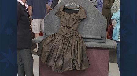 Video thumbnail: Antiques Roadshow Appraisal: 1954 Christian Dior Couture Dress