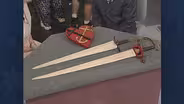 Appraisal: Swordfish Swords & Plaque