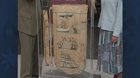 Video thumbnail: Antiques Roadshow Appraisal: Mariner's Belt & Sea Bag, ca. 1820