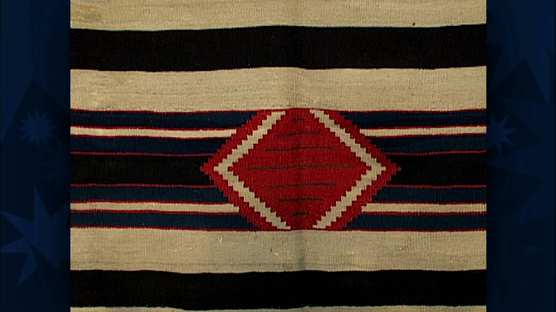 Video S19 Ep28 Appraisal Navajo Chief's Blanket, ca. 1870 Watch