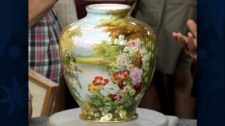 Video thumbnail: Antiques Roadshow Appraisal: Noritake Vase, ca. 1920 