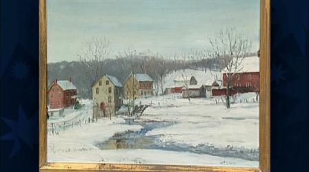 Video thumbnail: Antiques Roadshow Appraisal: 1955 Walter Baum Painting