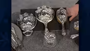 Appraisal: Unger Bros. Dresser Set, ca. 1900