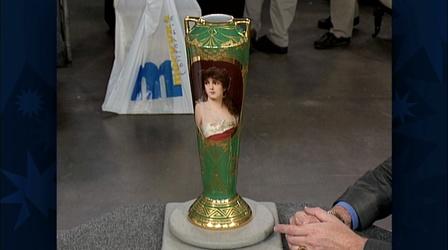Video thumbnail: Antiques Roadshow Appraisal: Dresden Porcelain Vase, ca. 1910