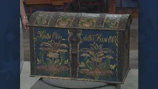 Appraisal: 1864 Norwegian Dower Chest