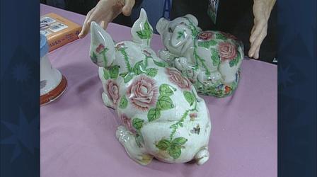Video thumbnail: Antiques Roadshow Appraisal: Ceramic Pigs, ca. 1920
